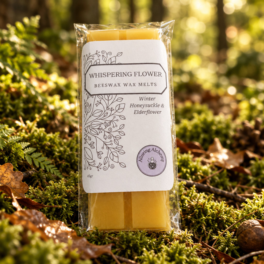 wax melt on a forest floor