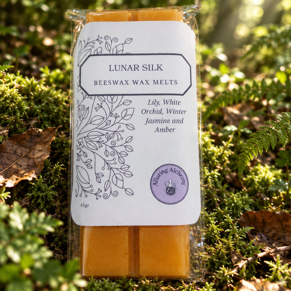 wax melt on the forest floor