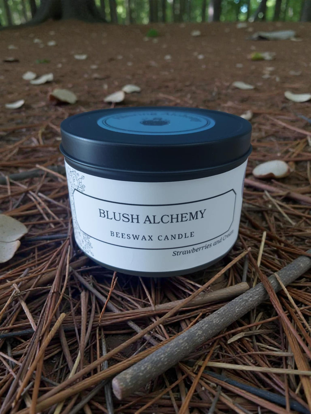 Blush Alchemy – Pure Beeswax Candle - 8oz | Alluring Alchemy