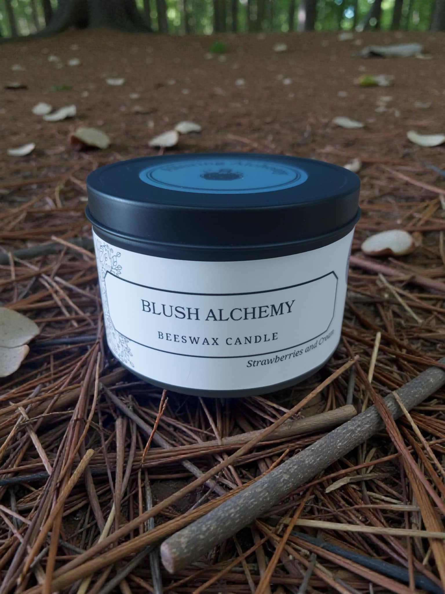 Blush Alchemy – Pure Beeswax Candle - 8oz | Alluring Alchemy