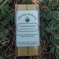 wax melt on woodland background